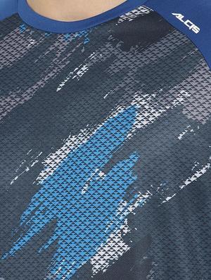 blue printed raglan t-shirt - 16499550 - Standard Image - 5