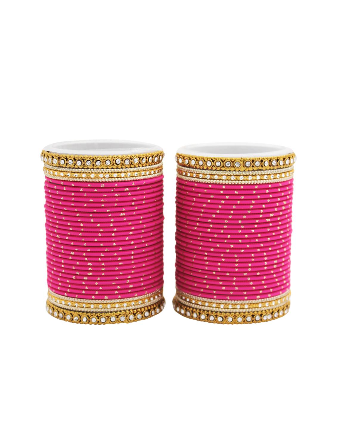 pink metal bangle - 16500193 - Zoom Image - 1