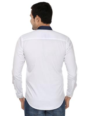 white solid short kurta - 16501119 - Standard Image - 3