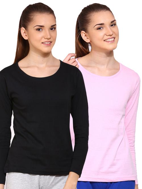 set of 2 round neck tee - 16502192 - Standard Image - 1