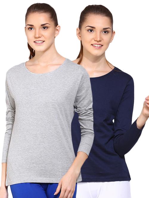set of 2 round neck solid tee - 16502206 - Very Small Image - 1
