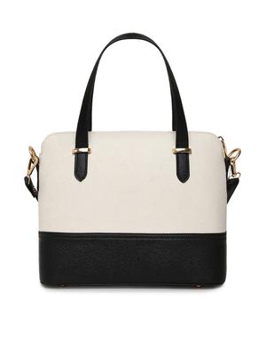 black leatherette (pu) regular handbag - 16502373 - Standard Image - 2