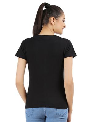 round neck solid tee - 16502938 - Standard Image - 3