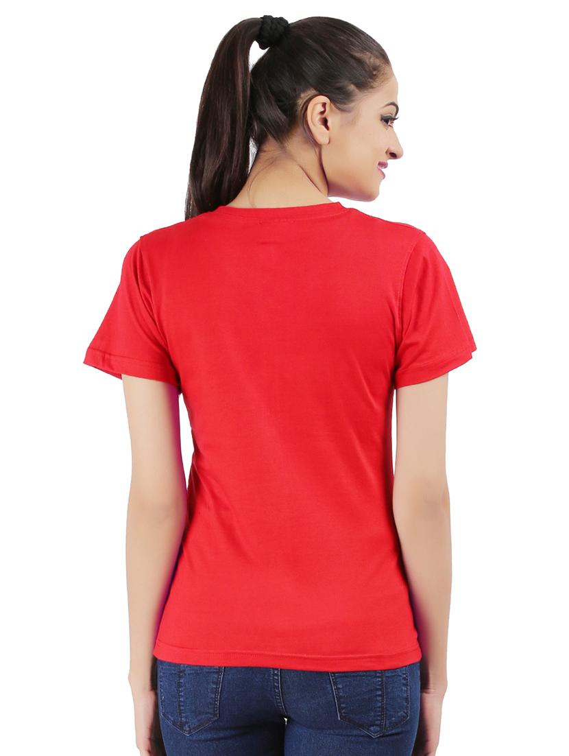 v- neck solid tee - 16502951 - Zoom Image - 3
