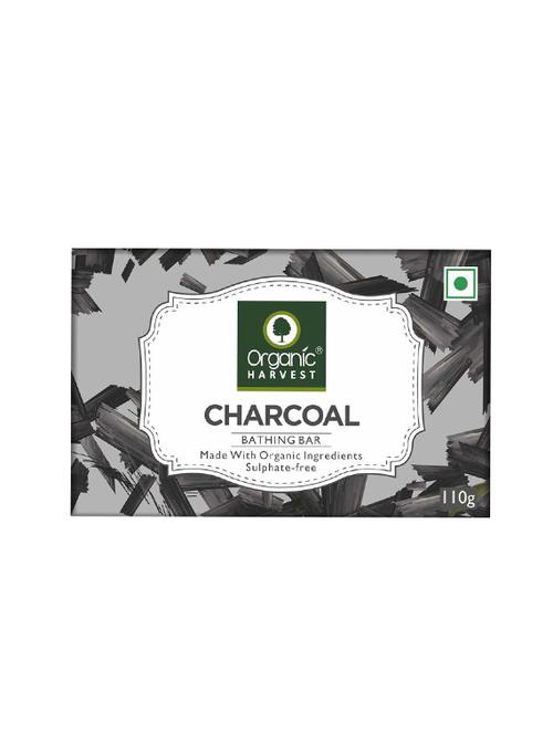 organic harvest charcoal bathing bar, 110g - 16503008 - Very Small Image - 1