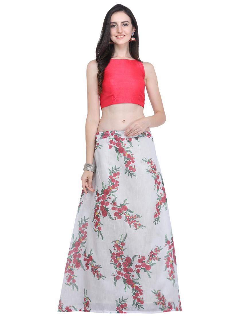 floral flared lehenga - 16503804 - Zoom Image - 1
