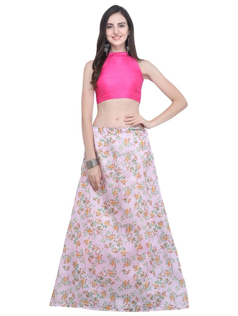 floral flared lehenga - 16503808 - Zoom Image - 1