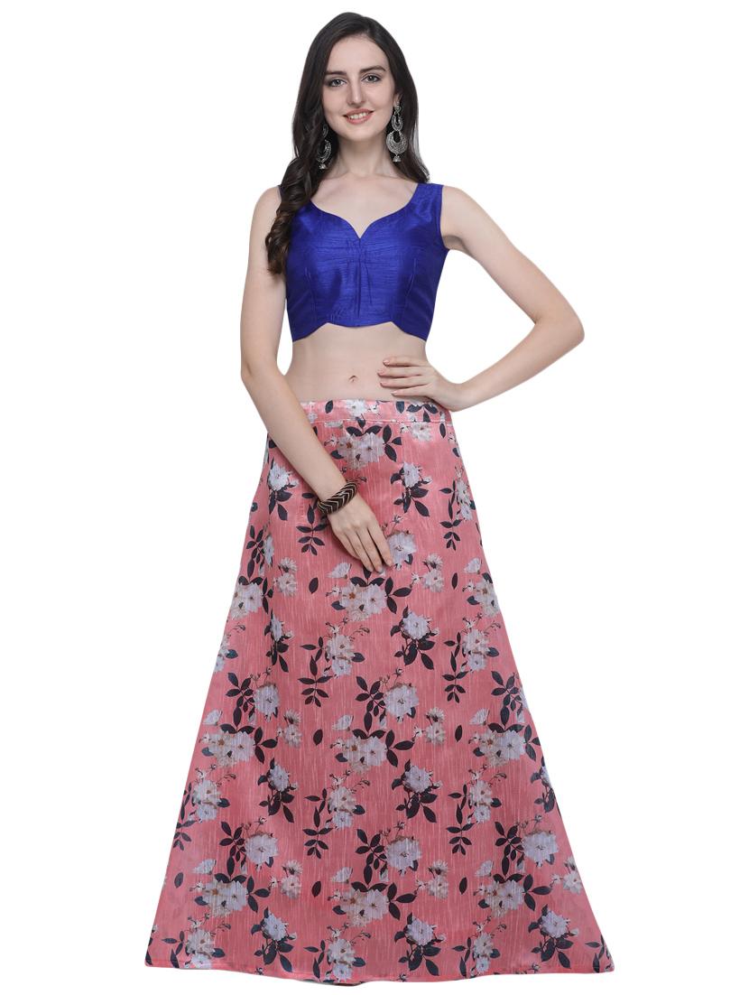 floral flared lehenga - 16503828 - Zoom Image - 1