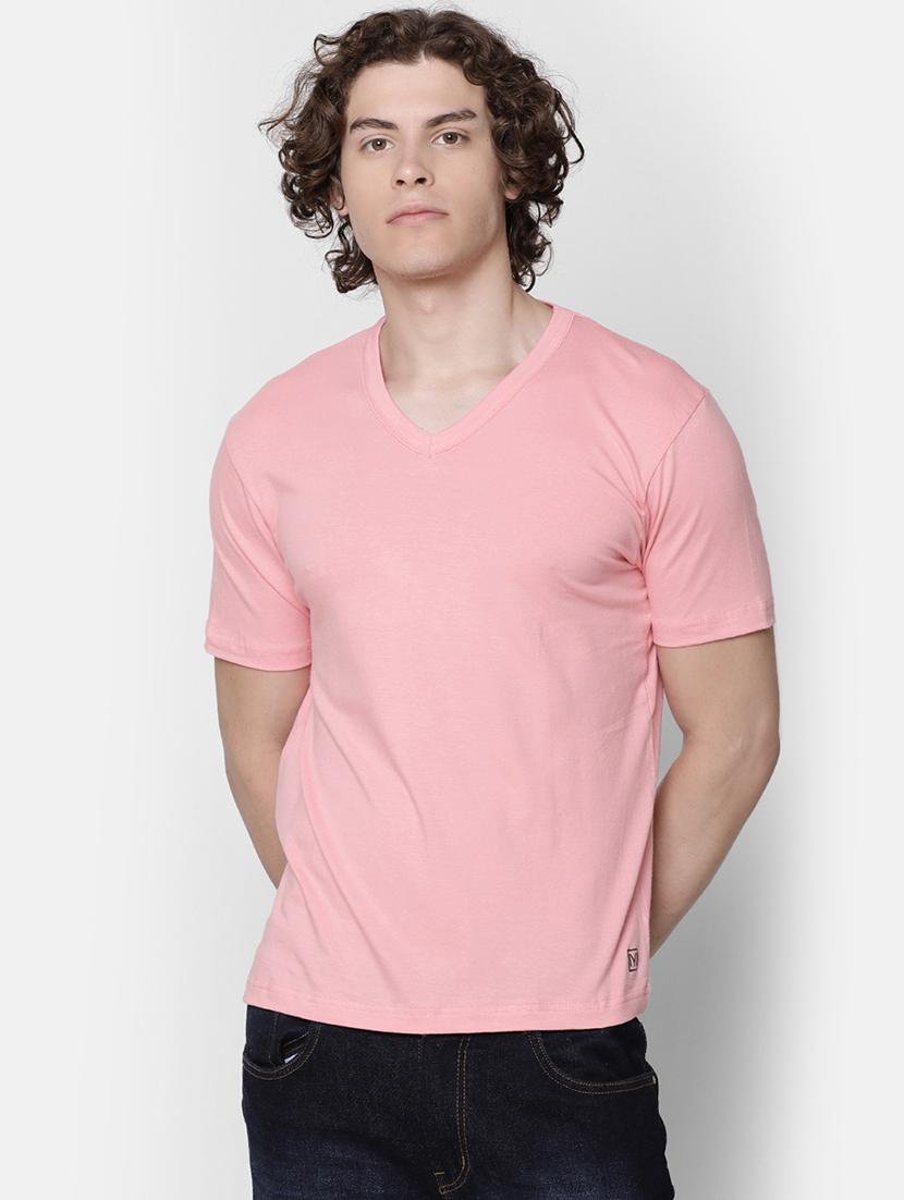 pink solid t-shirt - 16503979 - Zoom Image - 1