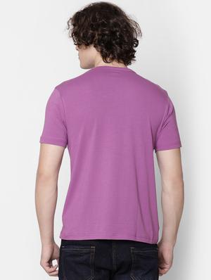 purple solid t-shirt - 16503982 - Standard Image - 3