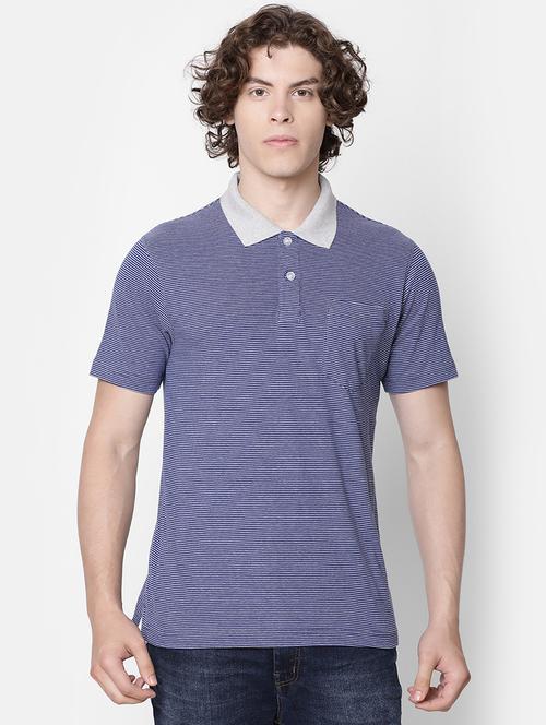 blue striped t-shirt - 16503993 - Standard Image - 1