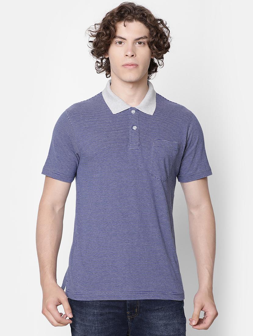 blue striped t-shirt - 16503993 - Zoom Image - 1