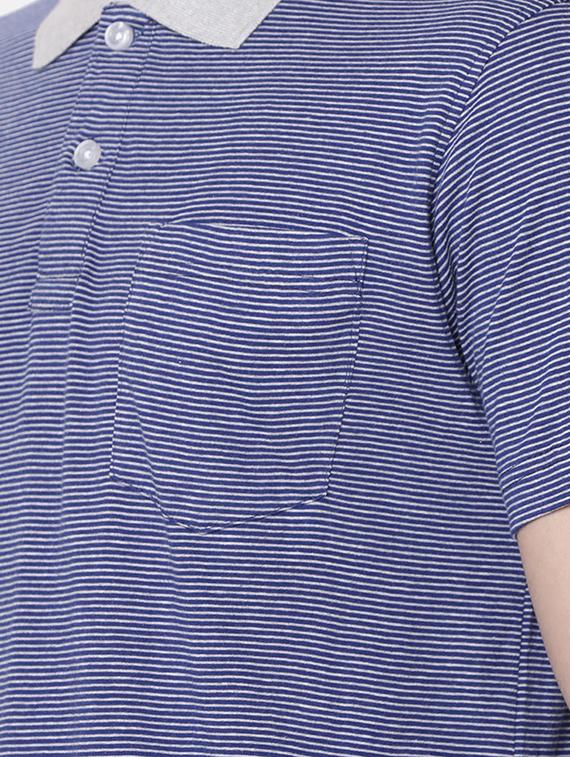 blue striped t-shirt - 16503993 - Zoom Image - 5