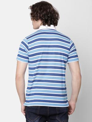 blue striped t-shirt - 16504005 - Standard Image - 3