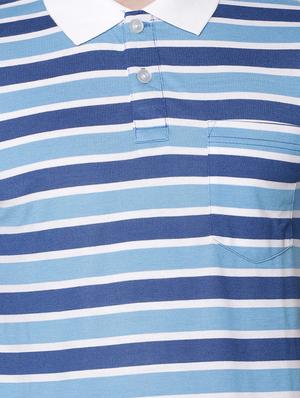 blue striped t-shirt - 16504005 - Standard Image - 5