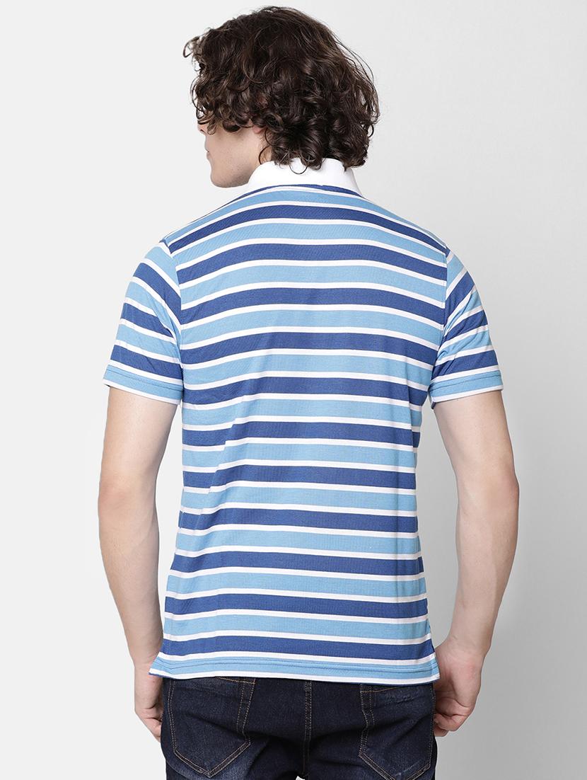 blue striped t-shirt - 16504005 - Zoom Image - 3