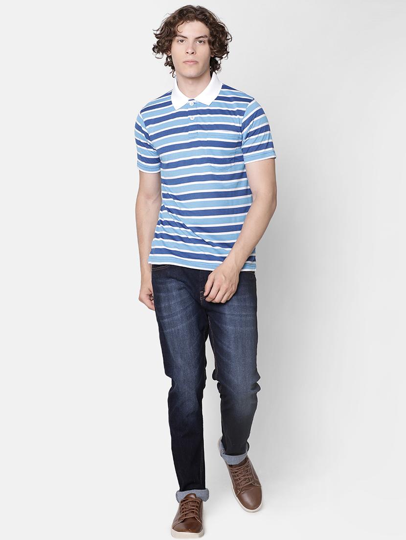 blue striped t-shirt - 16504005 - Zoom Image - 4