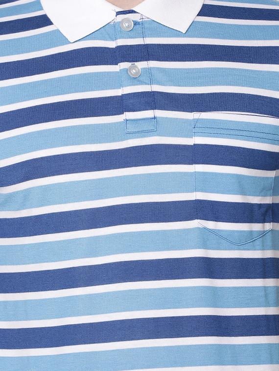 blue striped t-shirt - 16504005 - Zoom Image - 5