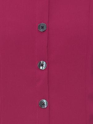 button up a-line dress - 16504016 - Standard Image - 4