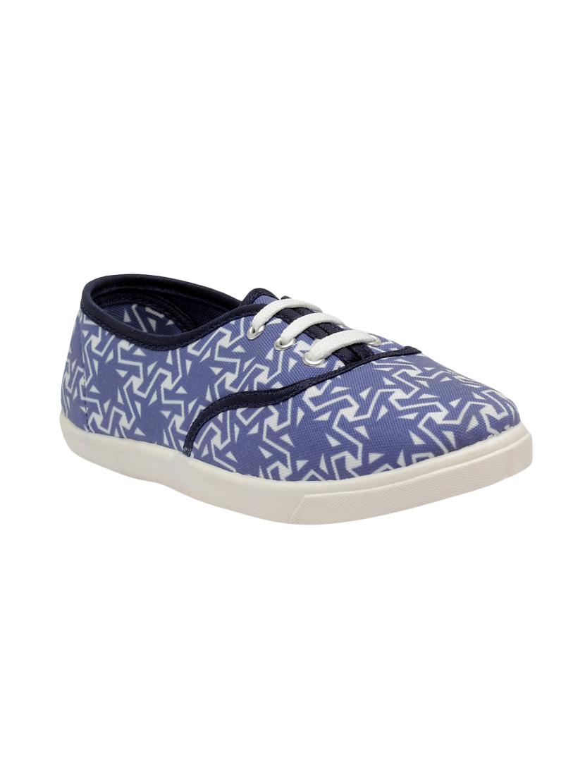 blue slip on casual shoes - 16504735 - Zoom Image - 1