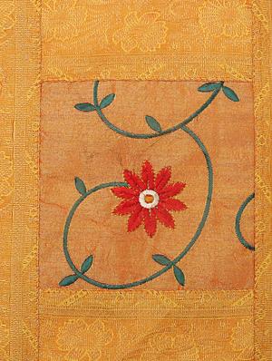 embroidered-2 piece standard size cushion cover set - 16504980 - Standard Image - 3