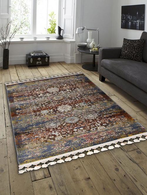 polypropylene heat set crystal rectangle carpet - 16505033 - Standard Image - 1