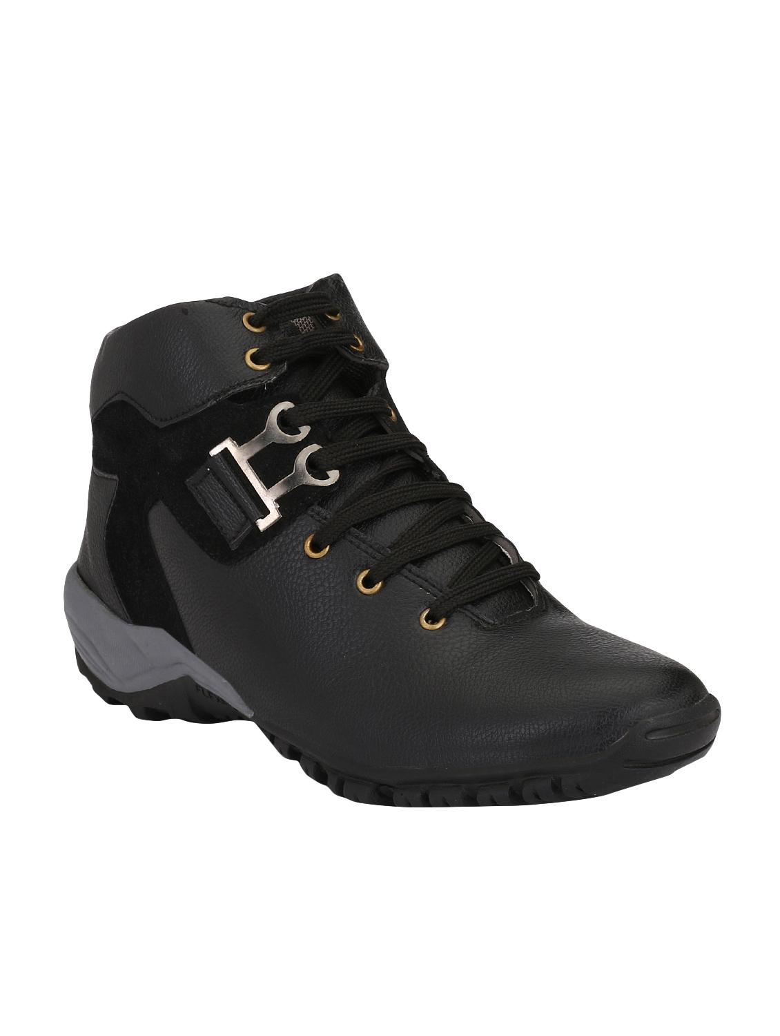 big fox black leatherette low ankle boots - 16505491 - Zoom Image - 1