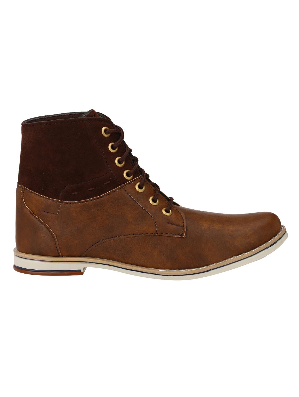 big fox brown leatherette high ankle boots - 16505496 - Zoom Image - 2