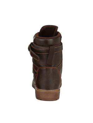 big fox brown leatherette high ankle boots - 16505498 - Standard Image - 3