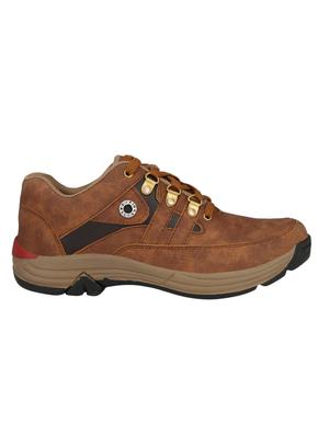 big fox brown leatherette low ankle boots - 16505504 - Standard Image - 2