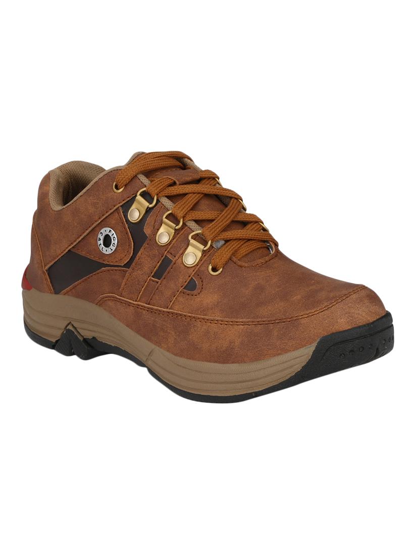 big fox brown leatherette low ankle boots - 16505504 - Zoom Image - 1