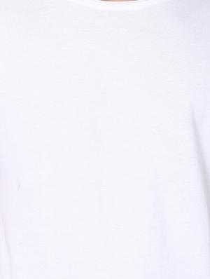 white solid t-shirt - 16505563 - Standard Image - 5