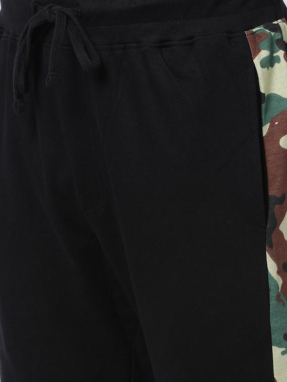 black camouflage side striped full length track pant - 16505655 - Zoom Image - 5