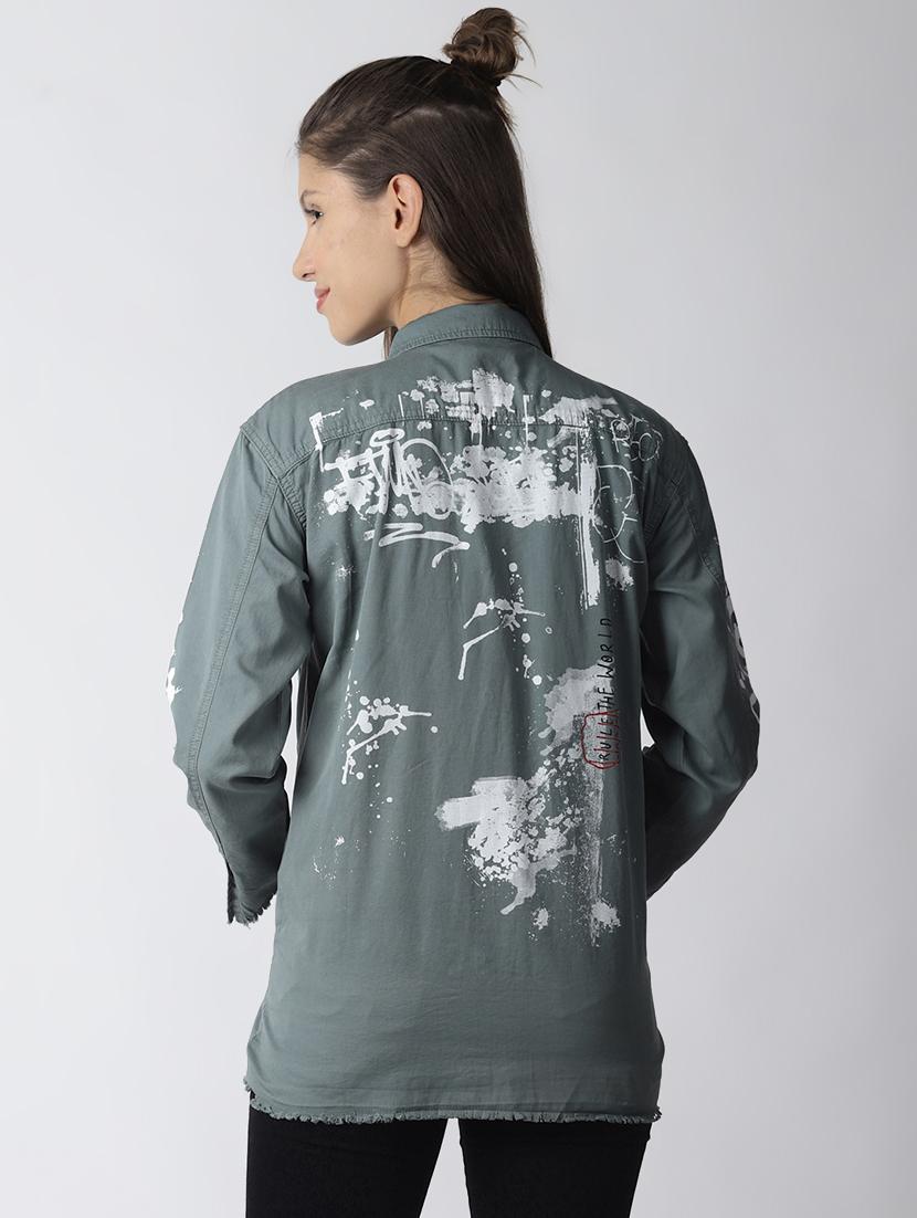 quirky printed pocket patch summer jacket - 16505777 - Zoom Image - 3