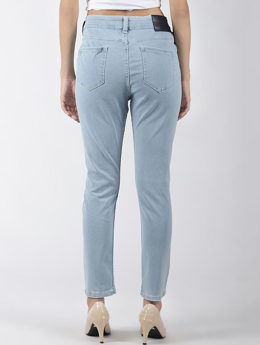 high rise distressed jeans - 16505809 - Zoom Image - 3