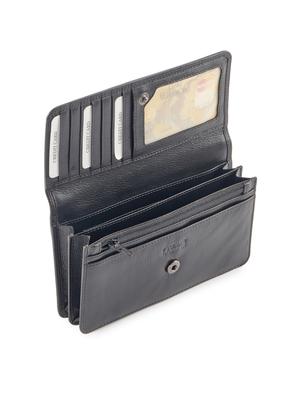 black leather wallet - 16505995 - Standard Image - 3