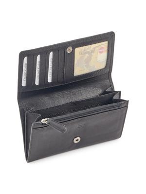 black leather wallet - 16505998 - Standard Image - 3