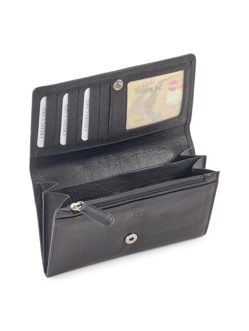 black leather wallet - 16505998 - Zoom Image - 3