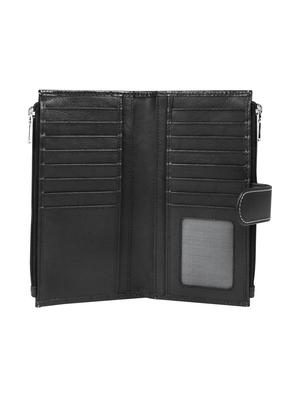black leather wallet - 16506001 - Standard Image - 3
