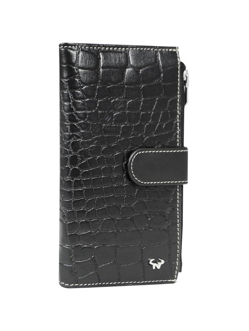 black leather wallet - 16506001 - Zoom Image - 4