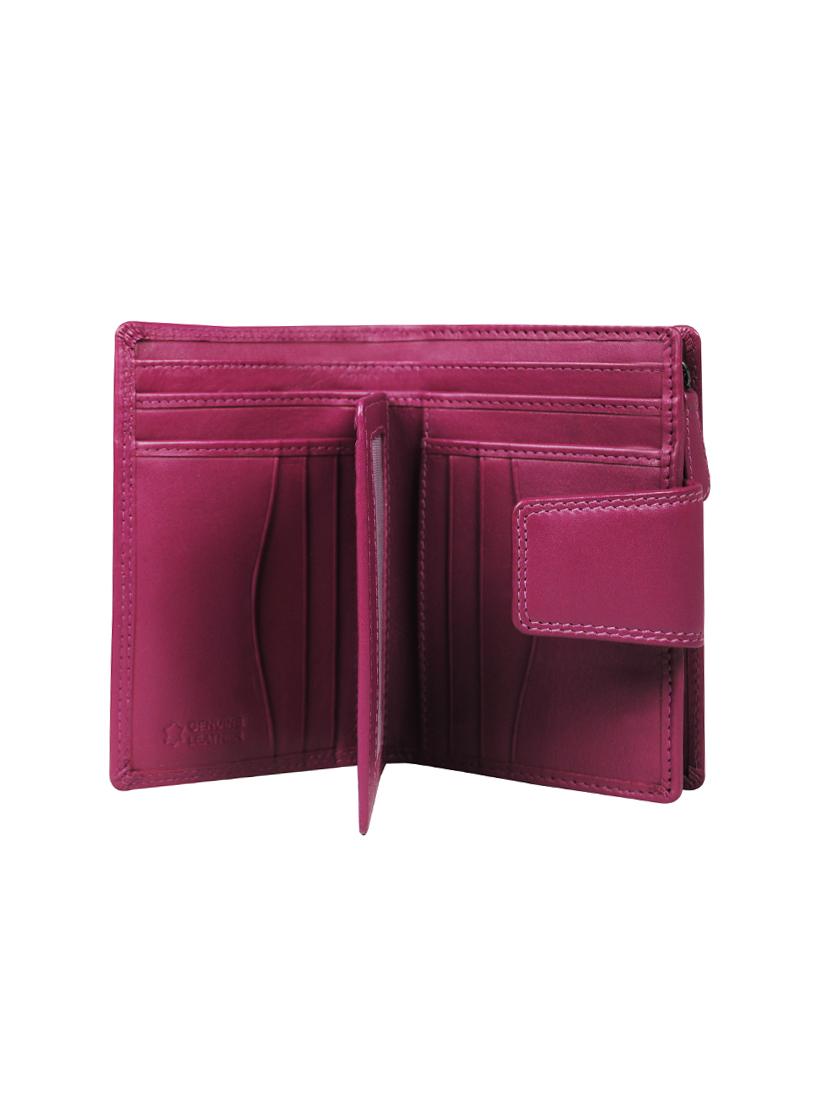 pink leather wallet - 16506021 - Zoom Image - 3