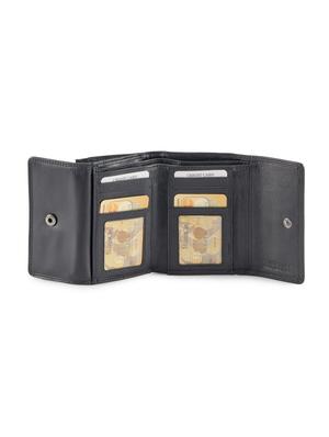 black leather wallet - 16506032 - Standard Image - 3