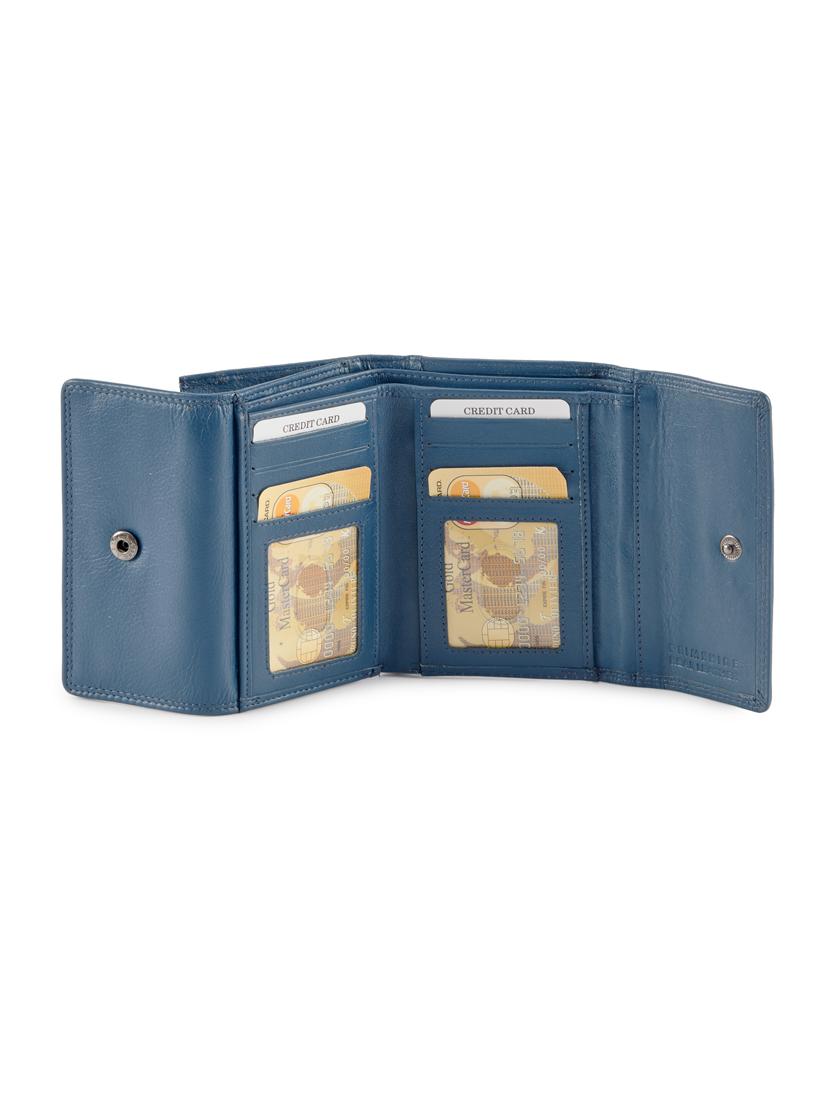 blue leather wallet - 16506033 - Zoom Image - 3