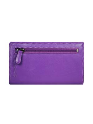 purple leather wallet - 16506063 - Standard Image - 2