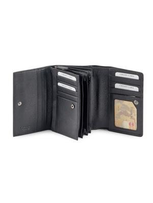 black leather wallet - 16506083 - Standard Image - 3