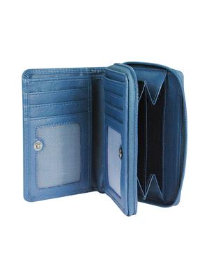 blue leather wallet - 16506093 - Standard Image - 3