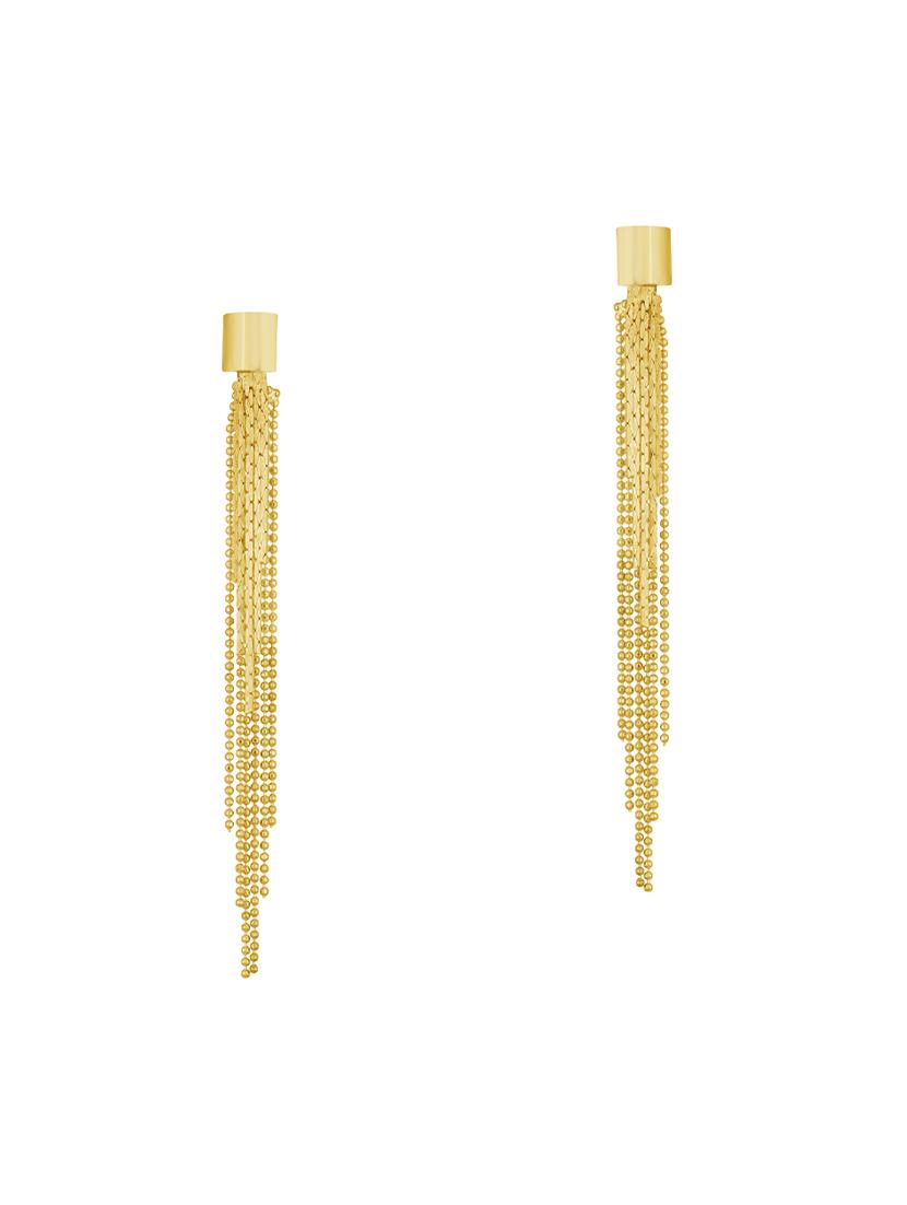 gold metal other earring - 16506444 - Zoom Image - 1