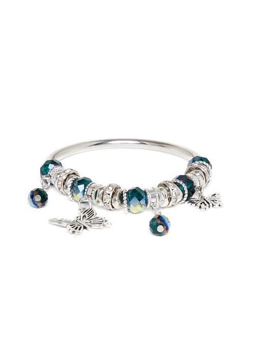 blue metal bangle bracelet - 16506915 - Standard Image - 1