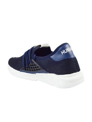 blue mesh lace up sport shoes - 16508614 - Standard Image - 2