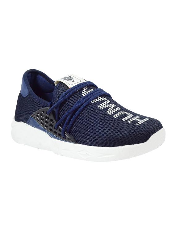 blue mesh lace up sport shoes - 16508614 - Zoom Image - 1